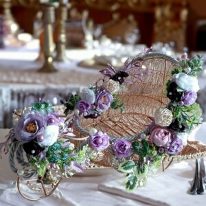 floral stand decoration