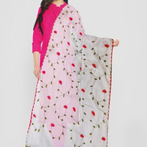 Embroidered Applique Dupatta